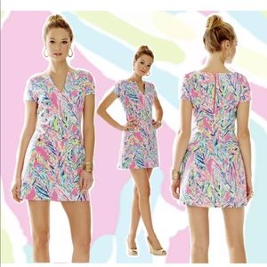 Lilly Pulitzer “Palm Reader” Layton Shift Dress